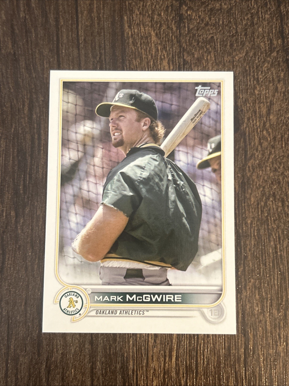 MARK MCGWIRE - SP IMAGE VARIATION - 2022 TOPPS UPDATE - US25