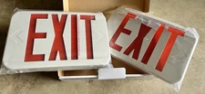 New In Box. Thermoplastic Exit Sign.