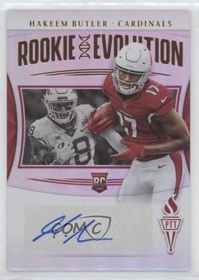 2019 Panini Passing the Torch Rookie Evolution 4/99 Hakeem Butler Auto z5i
