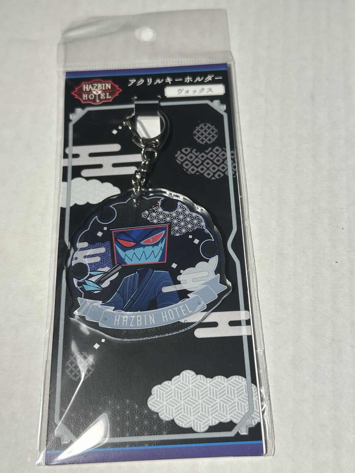 Official Vox Hazbin Hotel Kimono Acrylic Keychain NEW SEALED