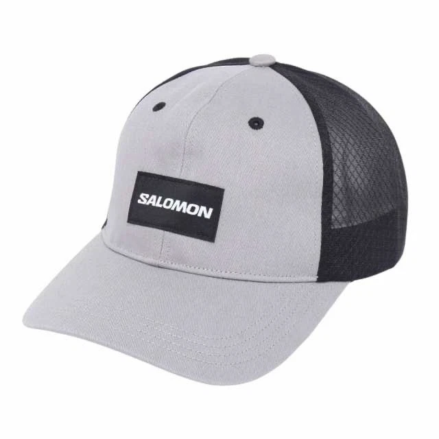 Salomon Trucker Flat Cap LC2232700 grigio gelo nero profondo L XL