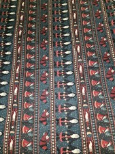 Debbie Mumm's Mum's The Word Cotton Fabric SSI Xmas Santa Stripe 2 Yrds X 45"