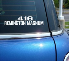 .416 Remington Magnum Vinyl Decal Sticker For Ammo Can Bullet Box Caliber Rifle