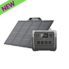 EcoFlow River 2 Pro Power Station 768Wh X Boost with A 220W Portable Solar Panel