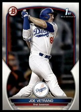 2023 Bowman Draft Joe Vetrano #BD-91