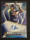 2025 Bowman Best Blake Burke Blue Refractor Autograph /150