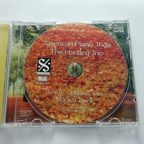 American Piano Trios / Hartley Trio / Dal Segno CD DSPRCD057 - Picture 3 of 3