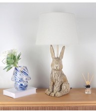 Table lamp Rabbit light Rabbit figure Desk lamp Decorative light Nightstand lamp