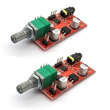 2pcs MAX4410 Headset Amplifier Kopfhörer Amplifier Board Mini Amp Vorverstärker