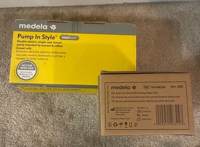 Medela Pump In Style Max Flow Double Electric Breast Milk Pump - New Open Box