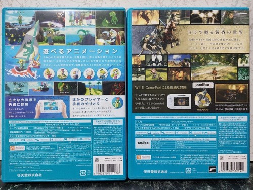 THE LEGEND OF ZELDA Twilight Princess HD & The Wind Waker HD Wii U Set 2Games - Picture 2 of 4