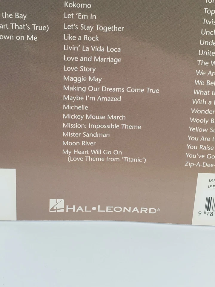 The Big Book of Clarinet Songs - Over 130 Popular Solos~Rock, Pop, Classics - Image 3 of 4