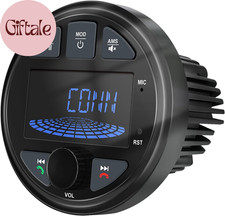 Marine Radio Bluetooth Stereo Audio Waterproof Boat Radio FM AM USB AUX Subwoofe