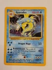 Vintage Pokemon Card - Gyarados Base Set Unlimited 6/102 Holo Holo Rare