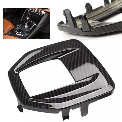 Add a Touch of Elegance with Carbon Fiber Gear Shift Panel Cover for für für