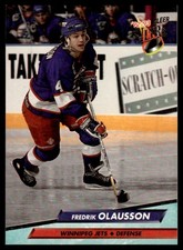 1992-93 Ultra *** Fredrik Olausson Winnipeg Jets #244