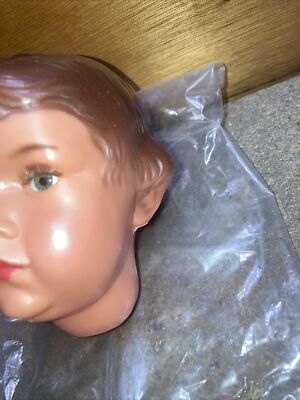 Tête De Poupée Françoise SNF Modes Et Travaux - Celluloïd Vintage - Pièce Détachée Ou Collection