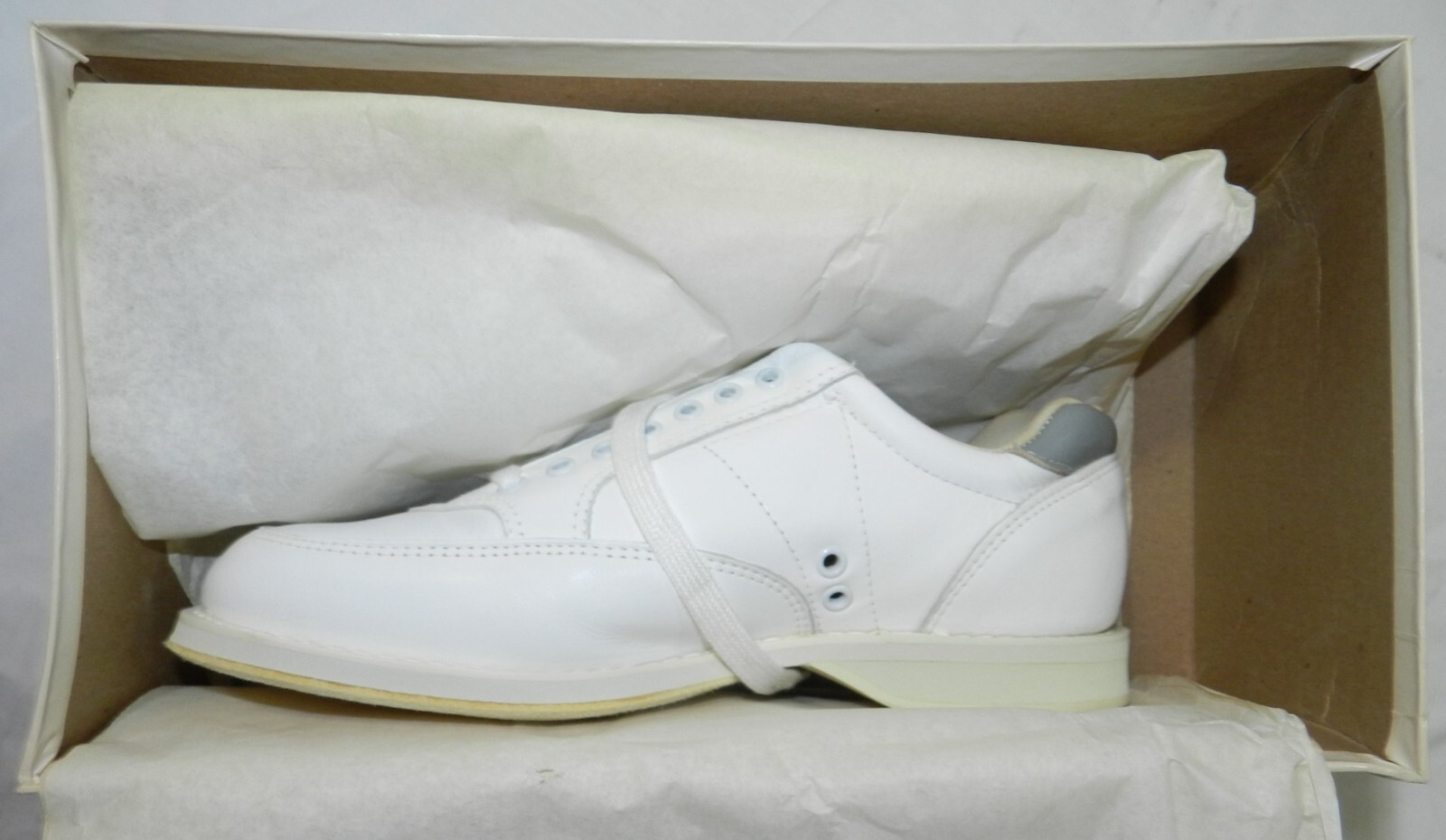 Lotto 9 Scarpe da bowling casual Linds nuove con scatola Uomo Sinistro 7 D Bianco