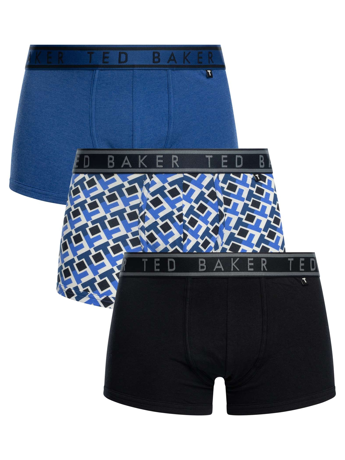 Мужские плавки Ted Baker из 3-х упаковок разноцветные 6390₽