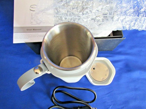Portable Electric Mini Travel Kettle Stainless Steel 3-in-1 Fast Boiling * White - Picture 8 of 12