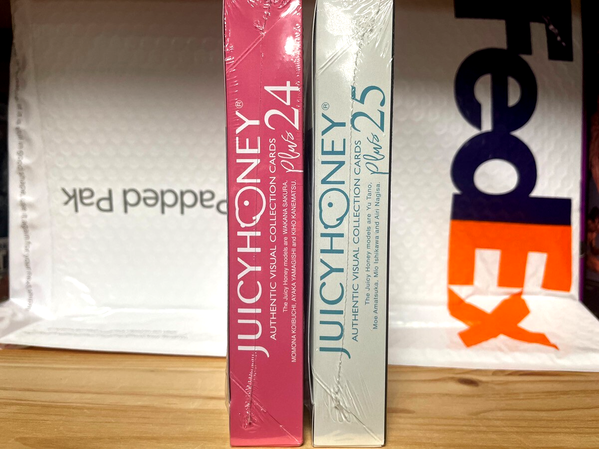 Juicy Honey Plus #25 / #24 Trading Card Box AVC Japan Edition 16