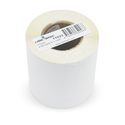 Inkjet Color Labels for Epson C3500, C4000, 4'' Continuous  100 ft High Glossy