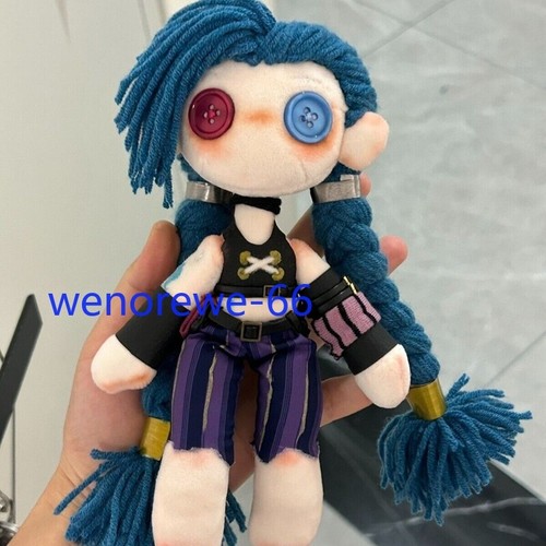 League of Legends: 20cm Handmade Arcane Loose Cannon Jinx Doll Toy Collectibles - Picture 10 of 14