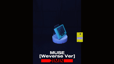 BTS JIMIN MUSE 2nd Solo Album WEVERSE Ver /QR Card+Booklet+