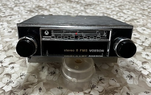 AUTORADIO D'EPOCA - VOXSON GN-108SR FMS - VINTAGE CAR RADIO - Imagen 2 de 9