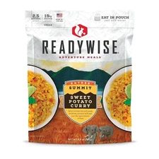 READYWISE - Adventure Meal, Sweet Potato Curry, 2 Servings, Pack of 1, Emergency