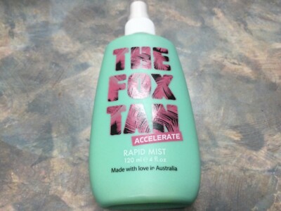 The Fox Tan Accleterate Rapid Mist 120ml Brand New