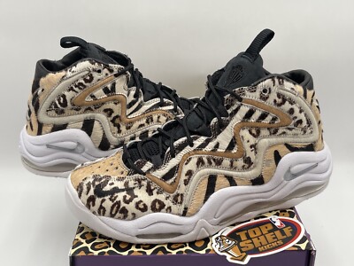 【中古】ナイキ NIKE × KITH AIR PIPPEN 1 Chimera Animal Print/Safari AH1070-900 エアピッペン1 29.5 ベージュ系 Nike Air Pippen 1 Kith Chimera Animal Print 2017 Size 9 Authentic
