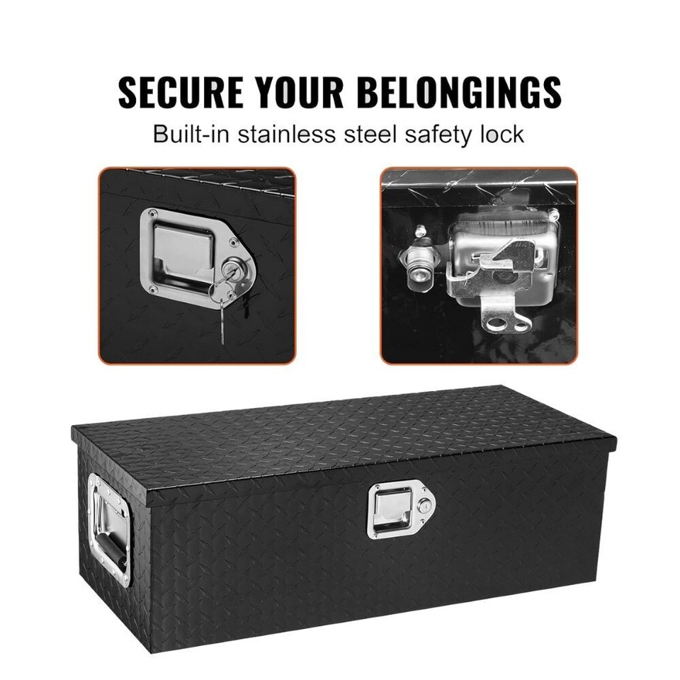 Pickup Truck Bed Storage Tool Box Organizer Cargo Divider Accessories