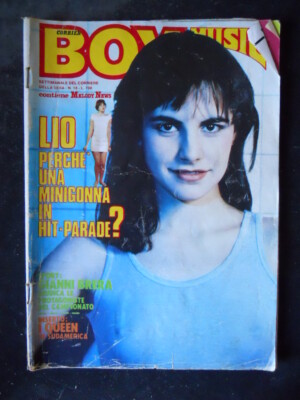CORRIERE BOY 18 1981 LIO - SPECIAL ADRIANO CELENTANO AS EDWIGE FENECH [W6]