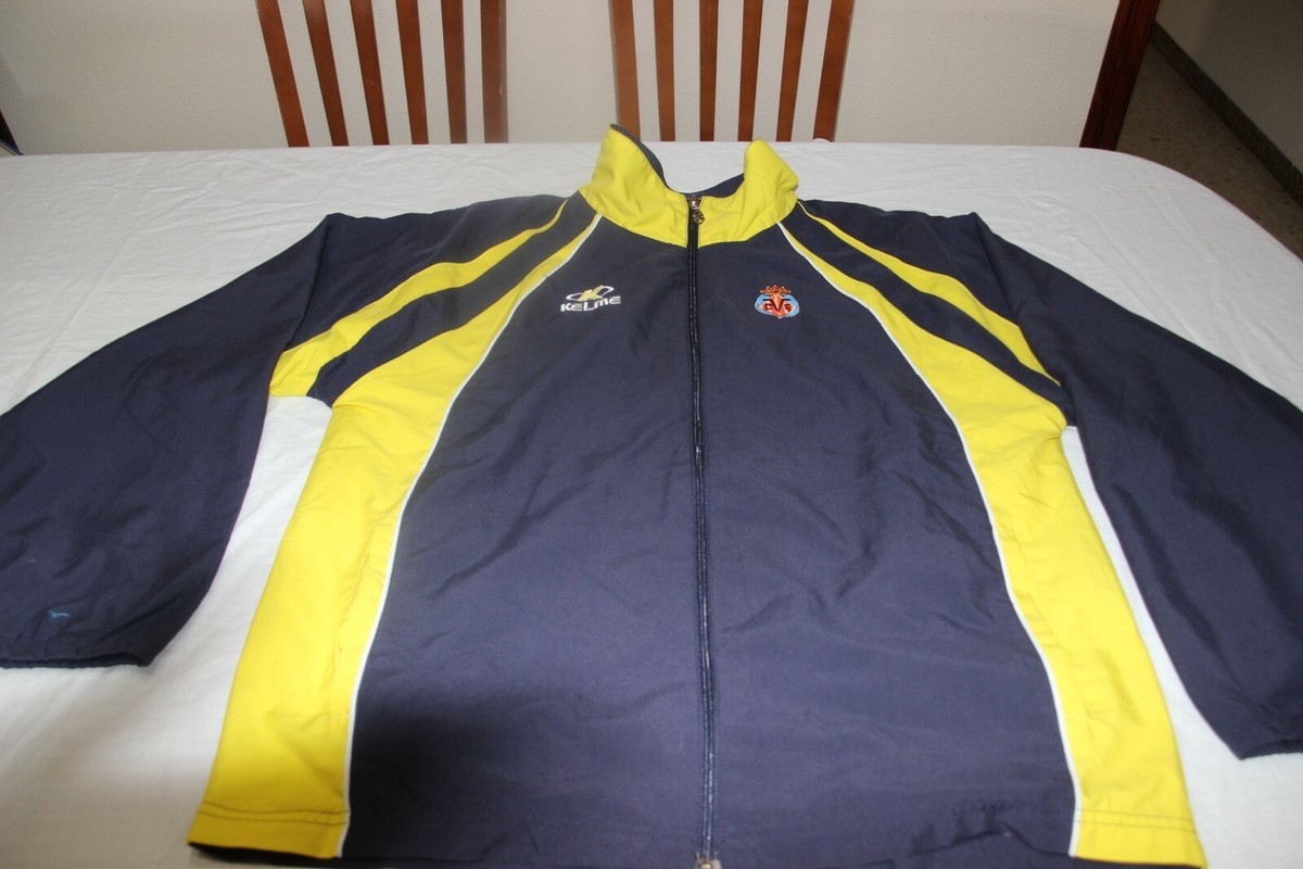 PARTE SUPERIOR DE CHANDAL VINTAGE DEL VILLARREAL DE LA MARCA KELME