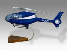 Airbus Eurocopter EC120B Colibri N42GH Desk Wood Helicopter Small Scale 1/32