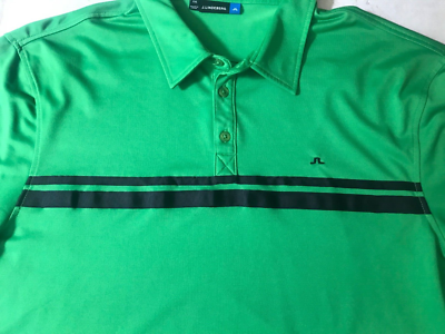 J.Lindeberg XXL fits L-XL green performance golf polo field