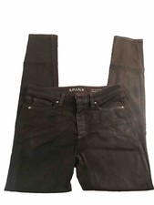 Spanx The Slim-X Super Skinny Women's Jeans size 28 Black Slimming