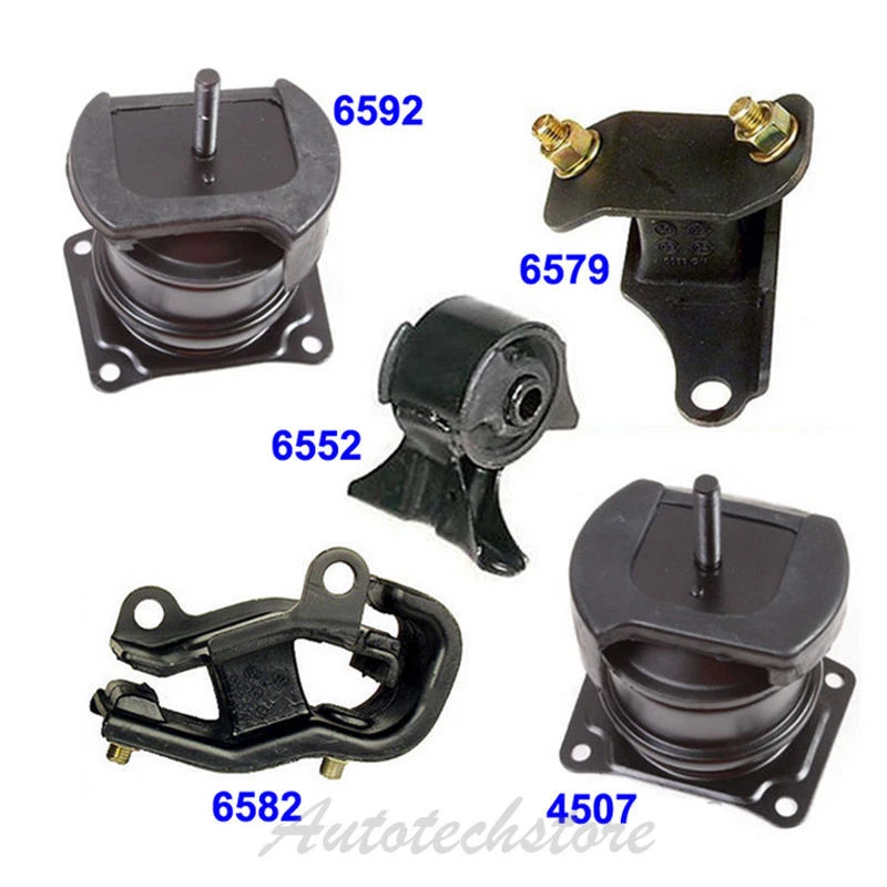Kit de montaje de motor y transmisión 5 piezas para 1998 1999 2000 2001 2002 Honda Accord 3,0 L M064 Foto 2 de 4