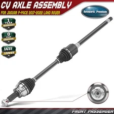 Front Passenger CV Axle Assembly for Jaguar F-Pace Land Rover Range Rover Velar