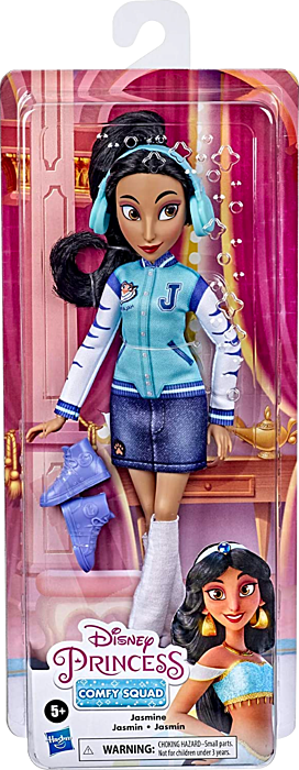 Disney Princess - Jasmine Comfy Squad 7.5” Doll 