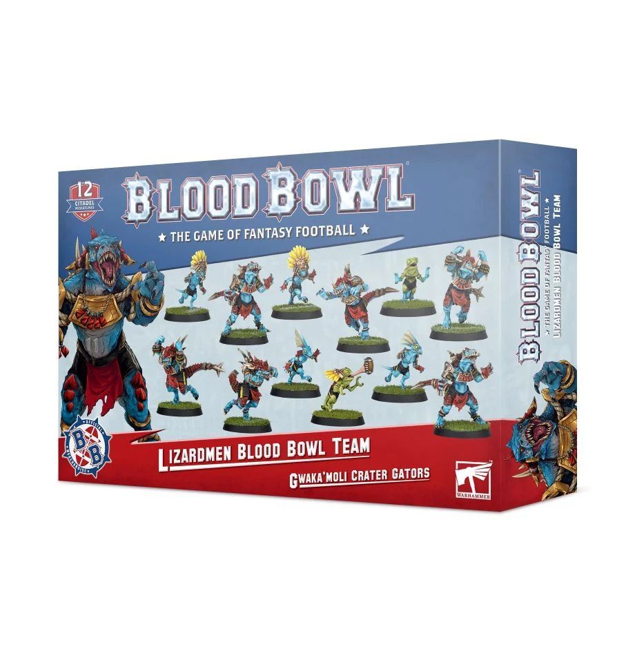 Gwaka'moli Crater Gators Warhammer Blood Bowl Tabletop Games Workshop