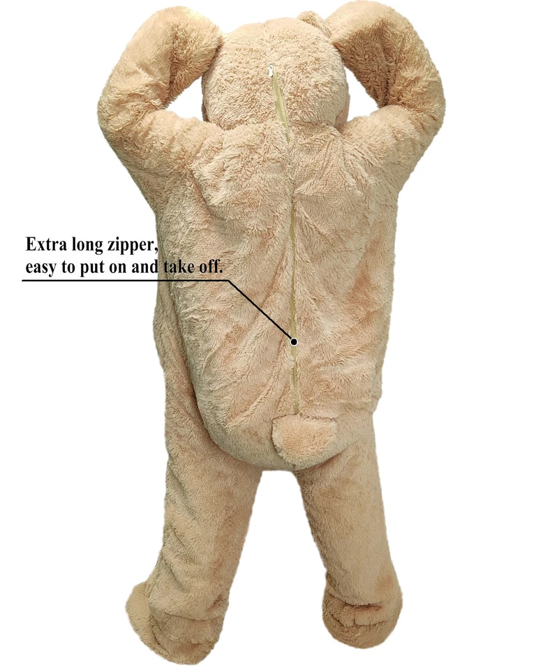 Disfraz de Oso Bailarín Mascota Peluche Oso de Peluche Juegos de rol Juegos con disfraces Adulto Foto 3 de 4