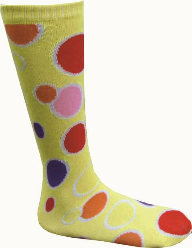 Calcetines hasta la rodilla Dress-Up-America Clown - Calcetines hasta la rodilla para niños - Talla única Foto 2 de 4