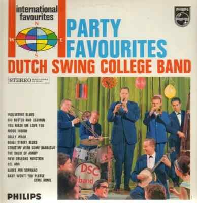 Dutch Swing College Band Party Favourites NEAR MINT Philips Vinyl LP