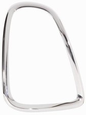 MINI COOPER One S LEFT REAR CHROME TAIL LIGHT SURROUND TRIM BEZEL R56 R57 NEW