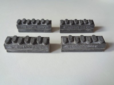 Plaquettes De Frein Vélo Vintage Weinmann S.R. 75 - Caoutchouc Noir Pour Jantes Anciennes