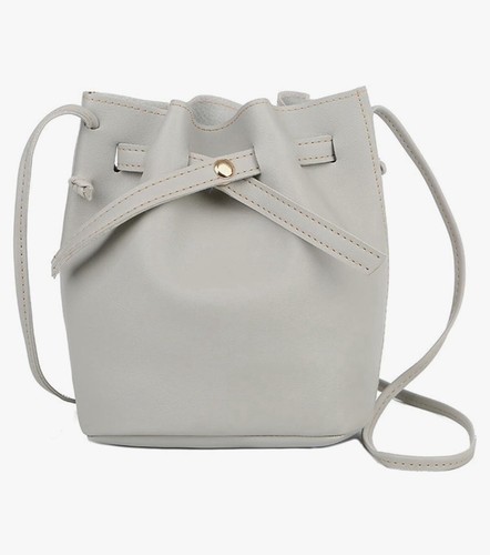 Handbag Soft Mini The Tote Crossbody Bags for Women Gray Color - Picture 2 of 4
