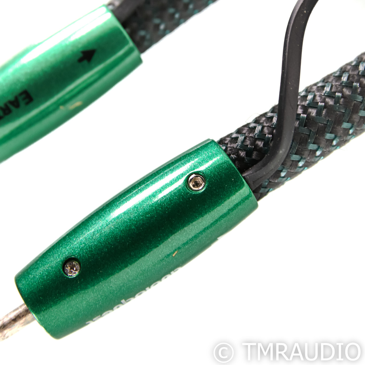 AudioQuest Earth RCA Cables; 2m Pair Interconnects; 72v DBS