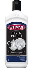 8 oz Weiman Silver Polish Cleaner Tarnish Remover for Jewelry Gold Copper Brass